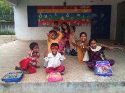 Masti Time: Making Eco-friendly Bags And Gifting Them!