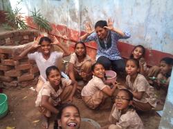 Ashramshala Kids At Gandhi Ashram CREATING THEIR OWN